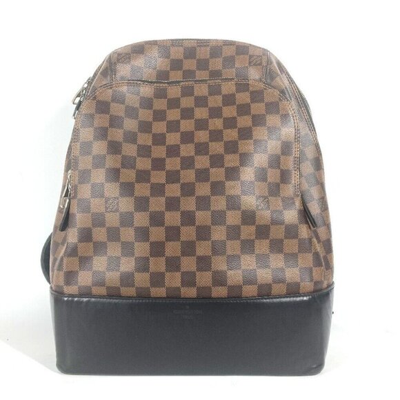 LOUIS VUITTON N41558 Damier Jake bag Backpack Damier Canvas Brown/Black - Picture 1 of 13